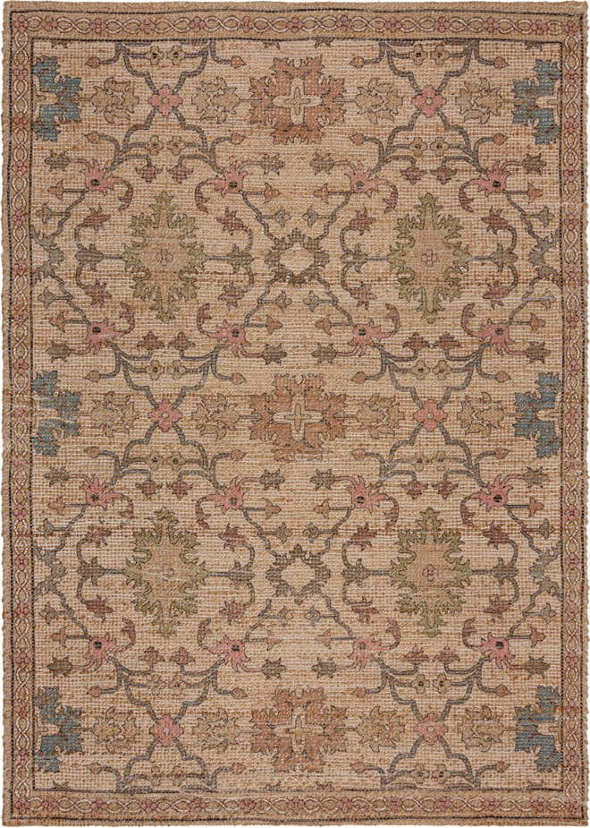 Ručně tkaný koberec s příměsí juty v přírodní barvě 160x230 cm Celine Jute Global – Flair Rugs Flair Rugs