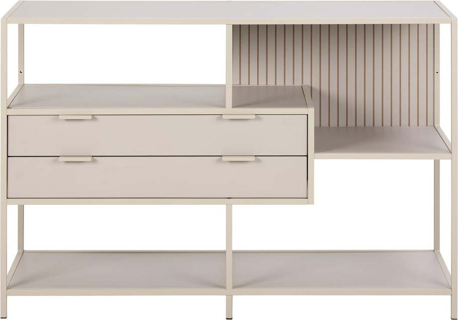 Šedá knihovna 114x78x35 cm Seaford – Actona Actona