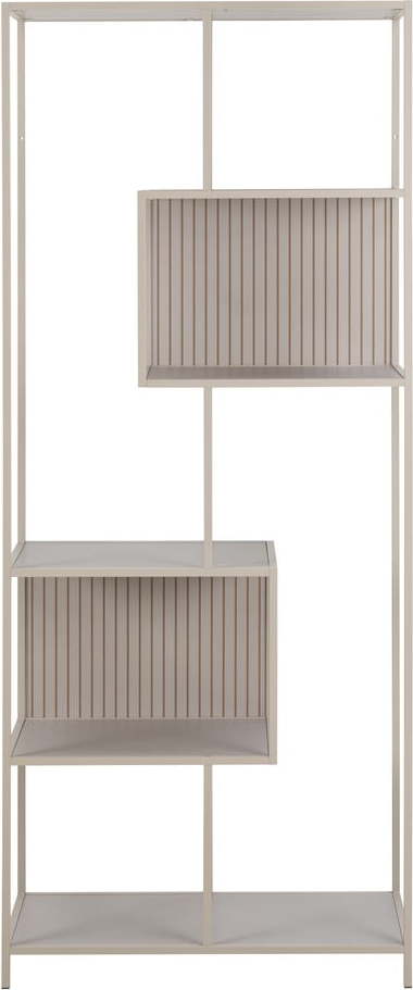 Šedá knihovna 77x185x35 cm Seaford – Actona Actona