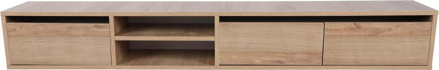 TV stolek v dekoru dubu v přírodní barvě 180x30x25 cm Rust – Kalune Design Kalune Design
