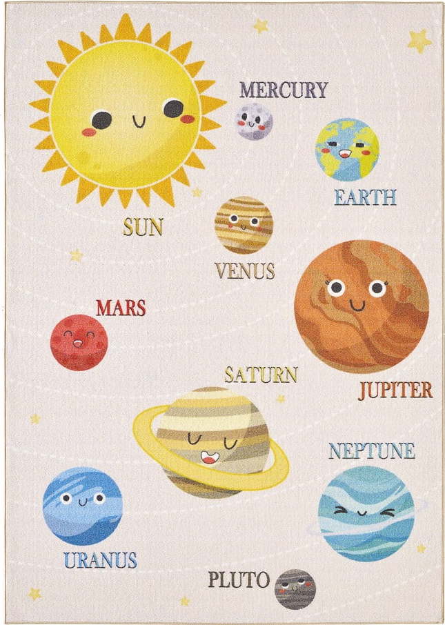 Krémový dětský koberec 100x150 cm Play – Ayyildiz Carpets Ayyildiz Carpets