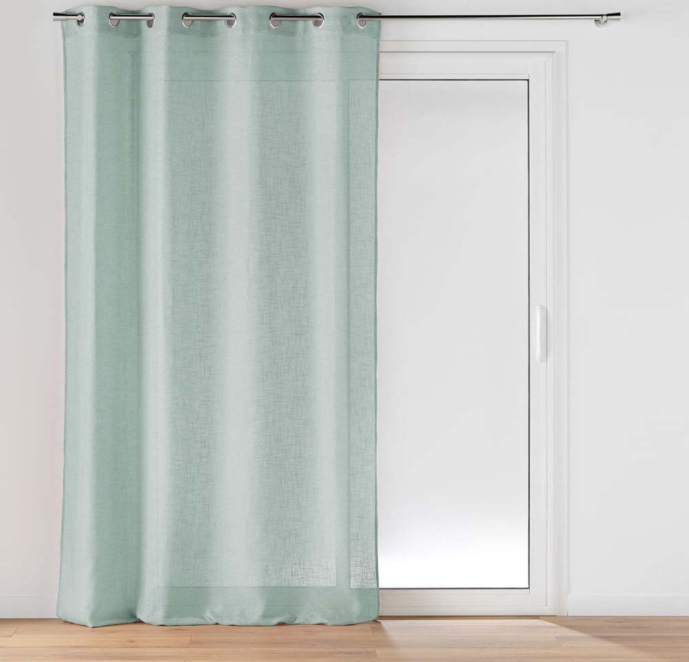Modrá záclona 140x240 cm Cloris – douceur d'intérieur Douceur d intérieur