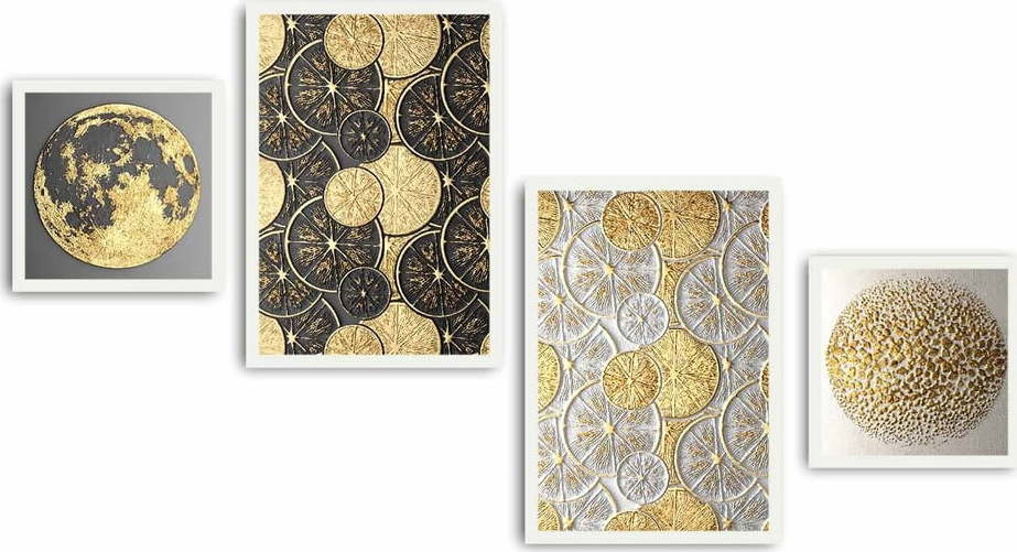 Obrazy v sadě 4 ks 35x50 cm – Wallity Wallity