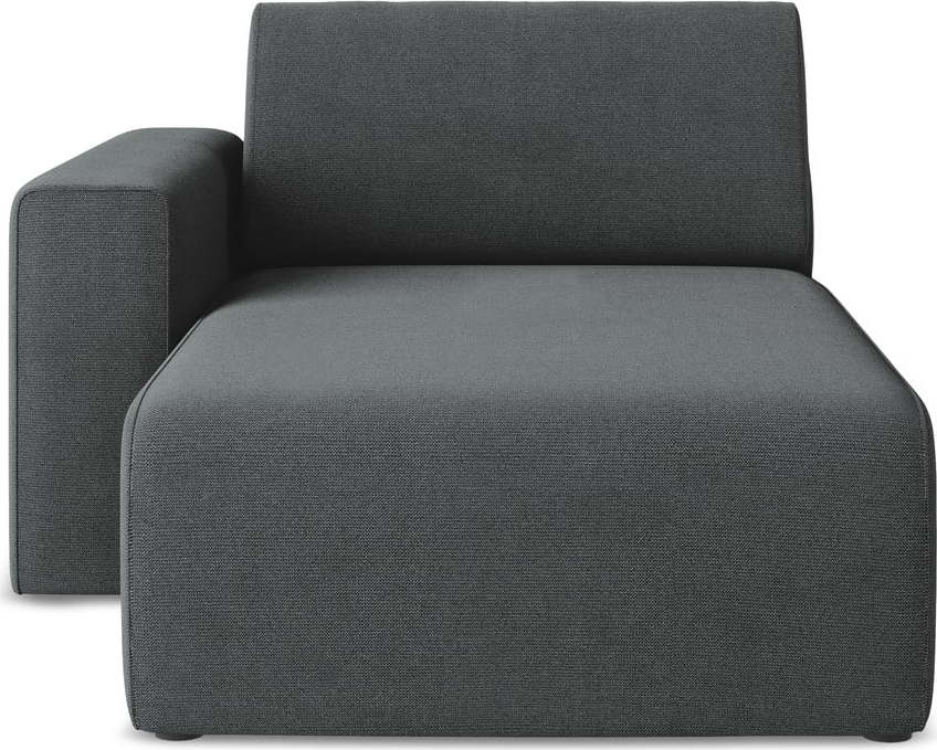 Šedý modul pohovky (levý roh) Kalea – Makamii Makamii