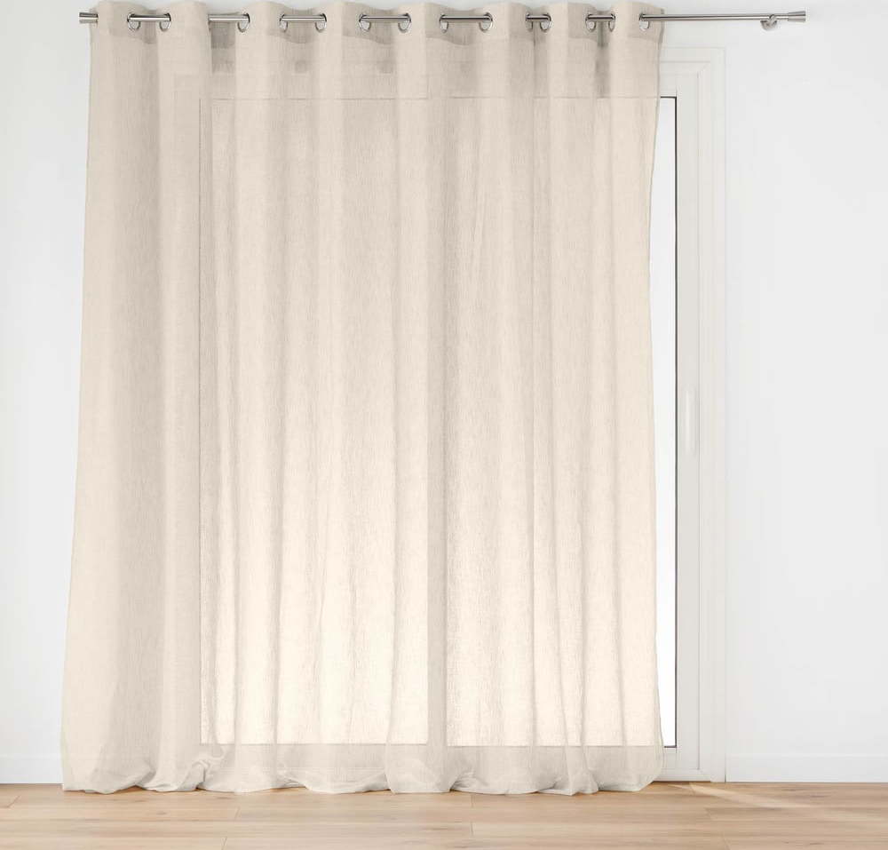 Záclona v přírodní barvě 300x240 cm Carlin – douceur d'intérieur Douceur d intérieur