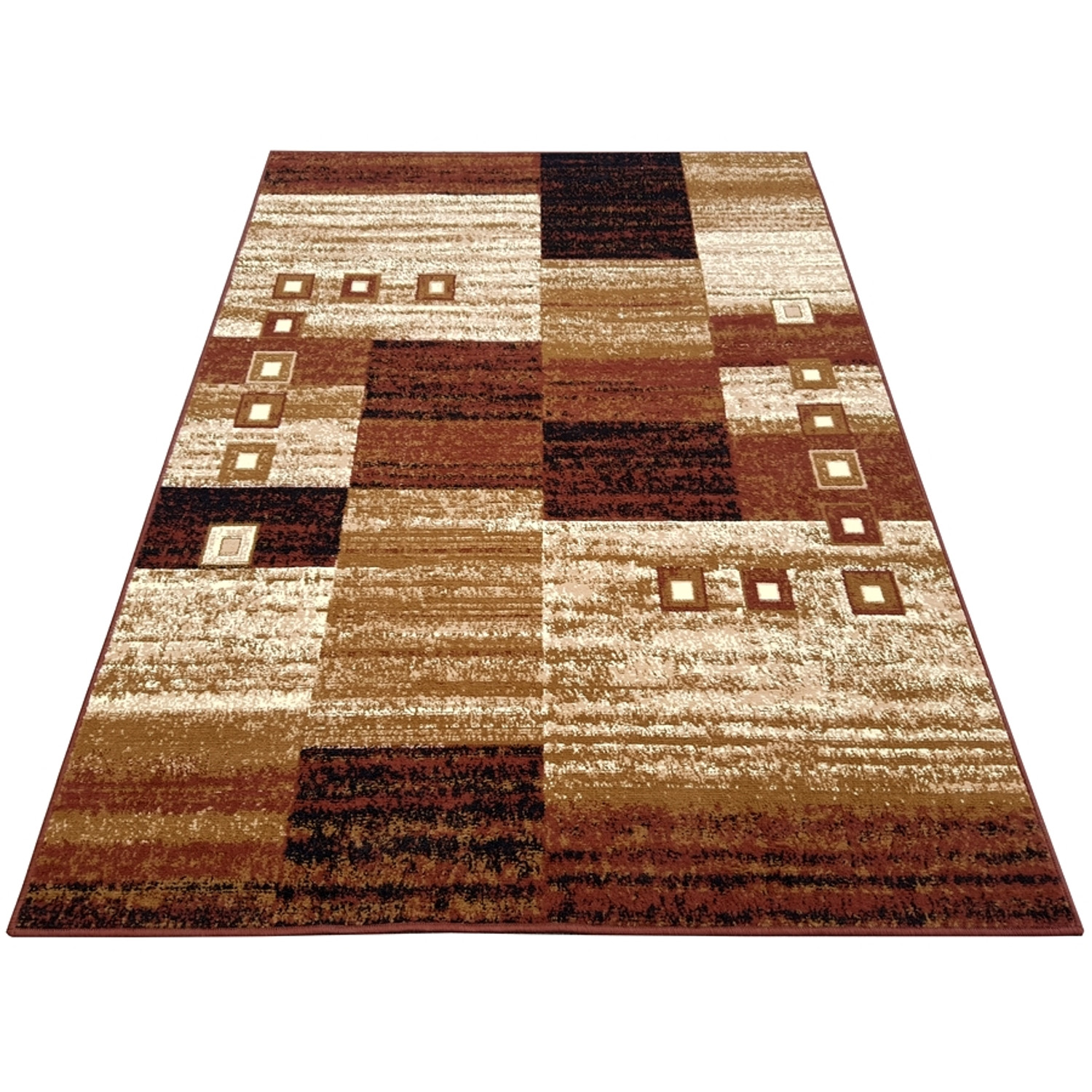 Koberec PP 765 hnědá - 50x90 cm Rexcarpet s.c.