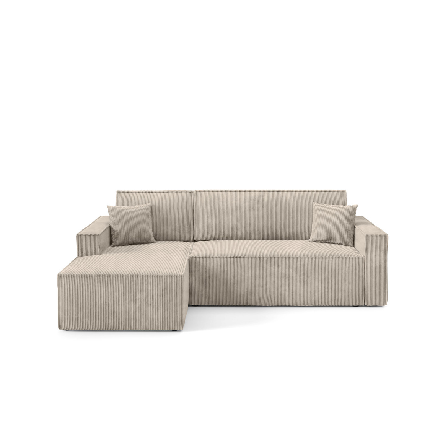 Rozkládací rohová sedací souprava ARTUR Levá Béžová SG nabytek