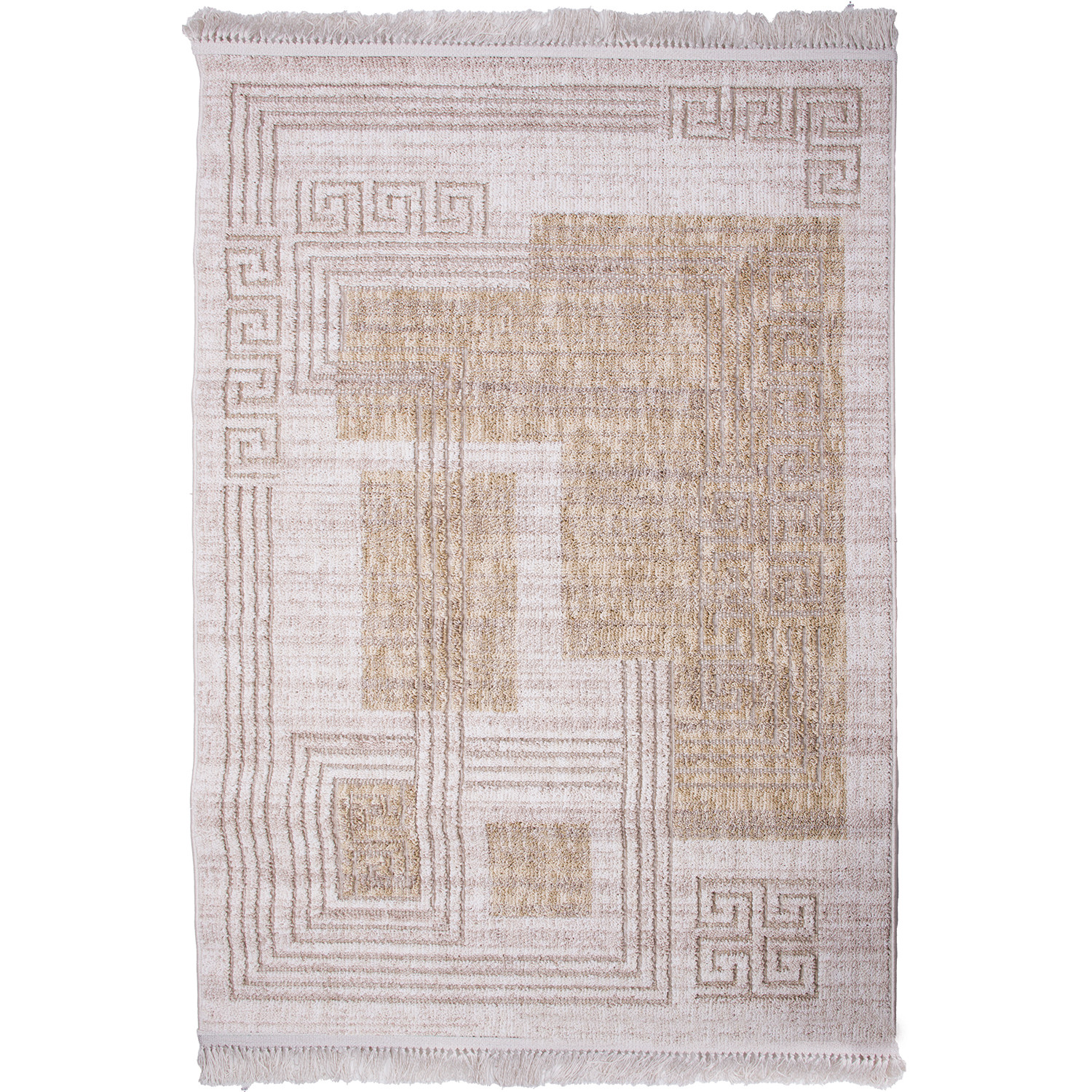 Koberec BENITA 502 žlutá-krémová - 80x150 cm Marbex