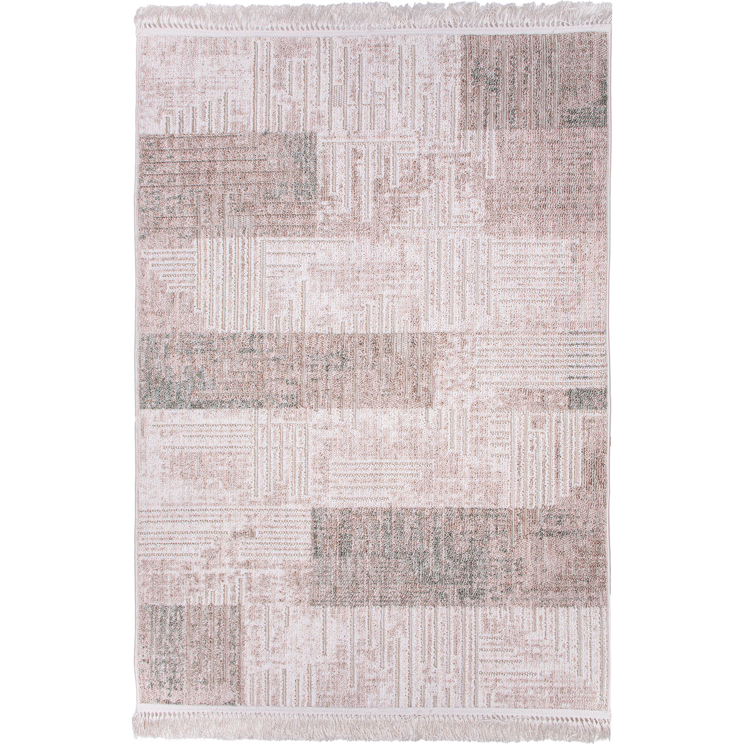 Koberec BENITA 512 zelená-krémová - 160x230 cm Marbex