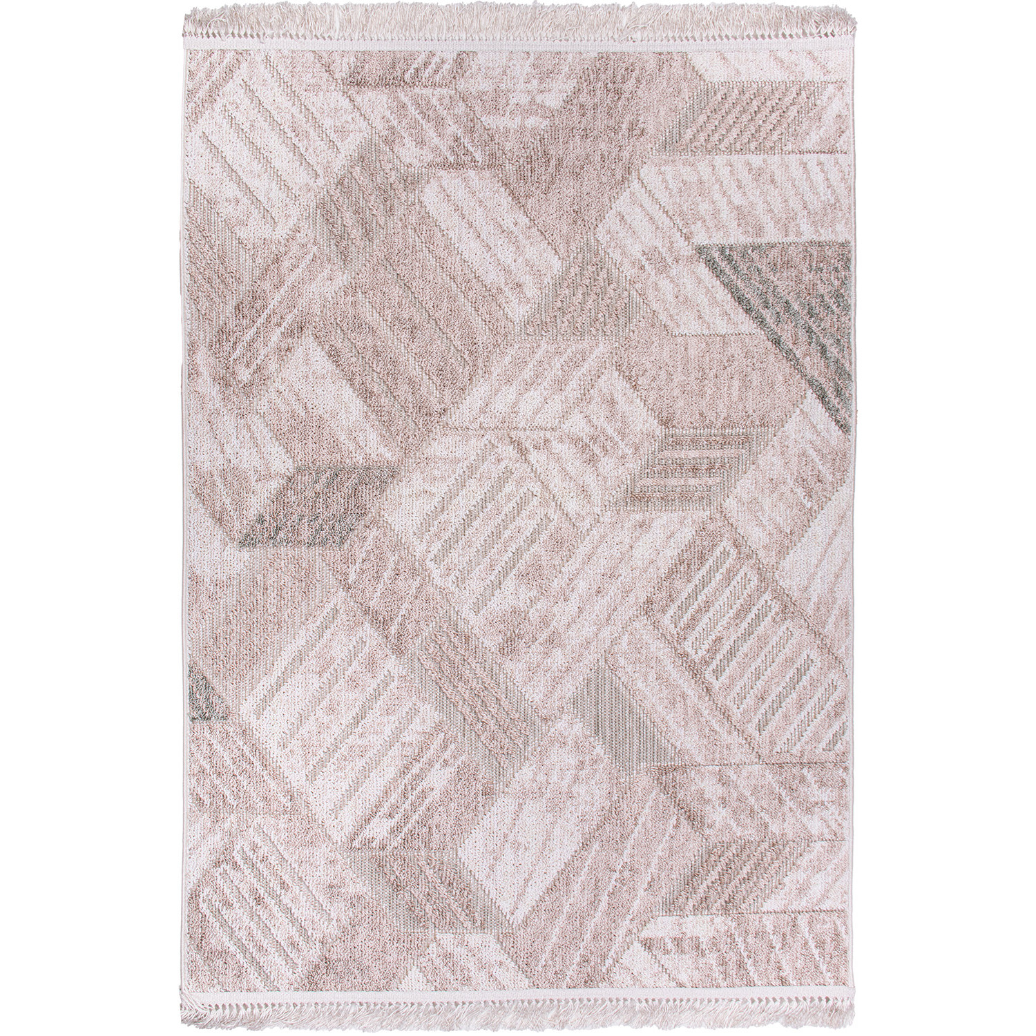 Koberec BENITA 515 zelená-krémová - 133x190 cm Marbex