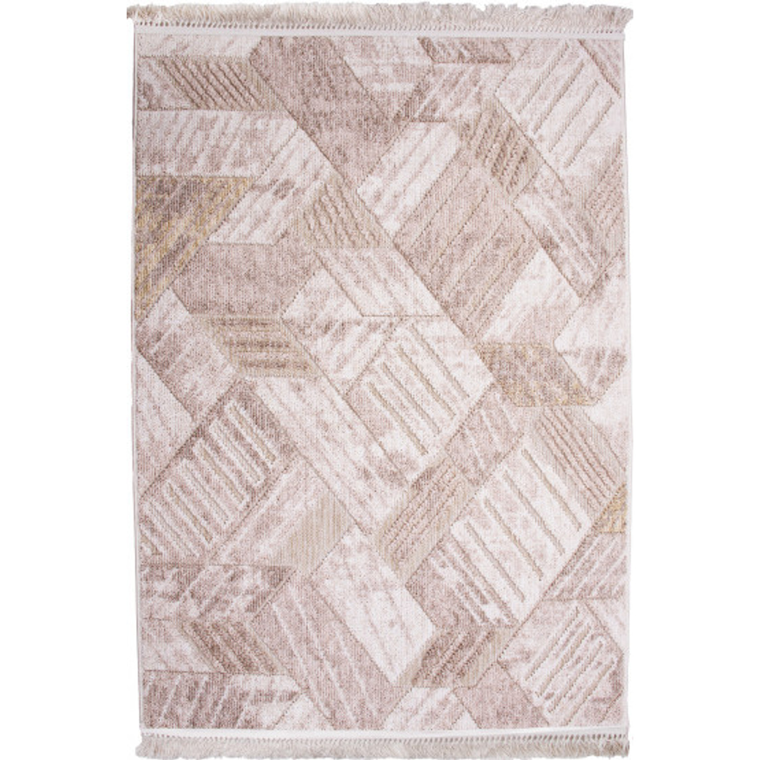 Koberec BENITA 515 žlutá-krémová - 133x190 cm Marbex