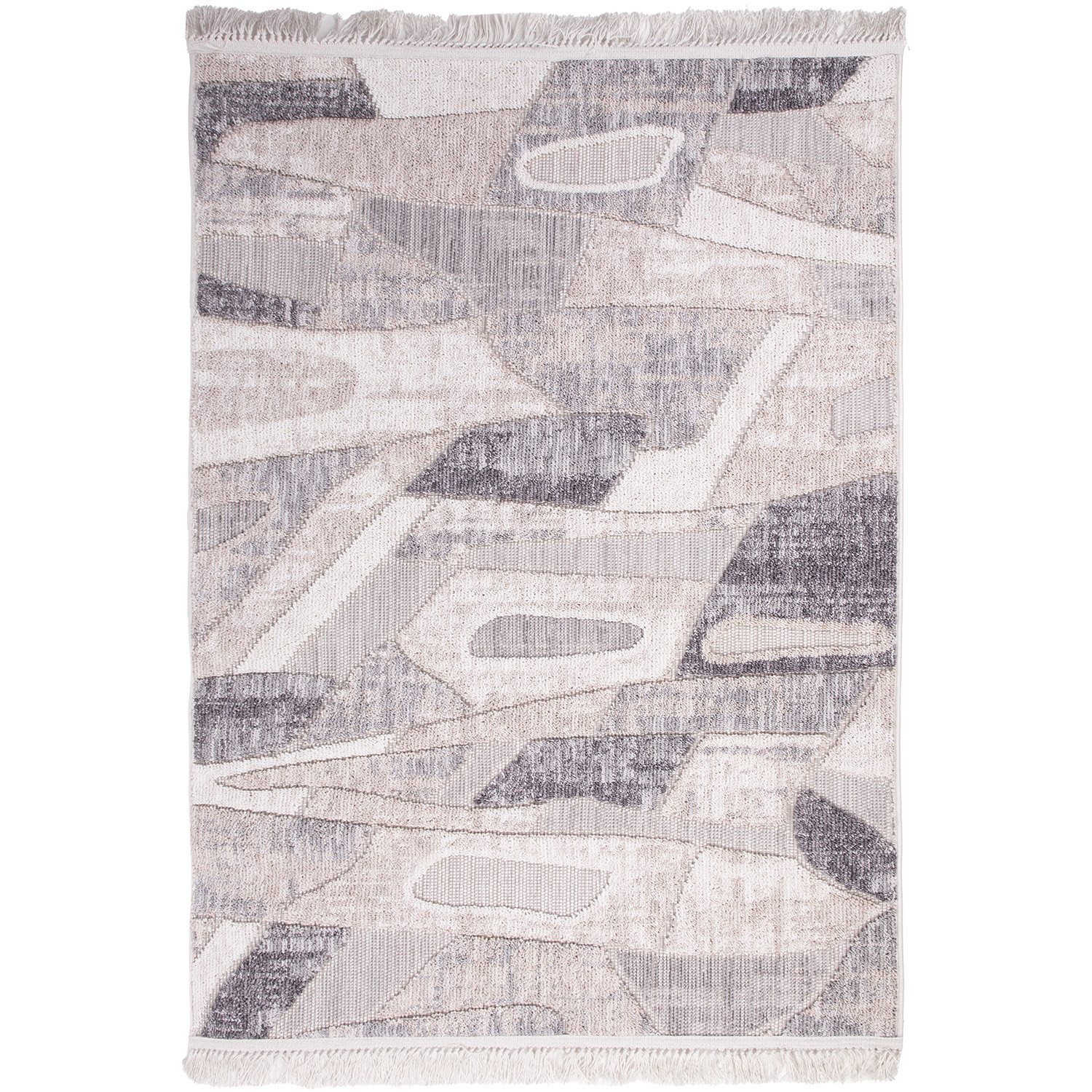 Koberec BENITA 519 šedá-krémová - 133x190 cm Marbex