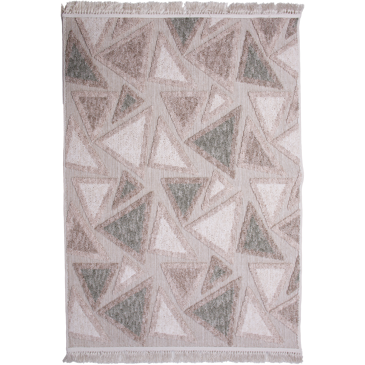 Koberec BENITA 658 zelená-krémová - 120x170 cm Marbex