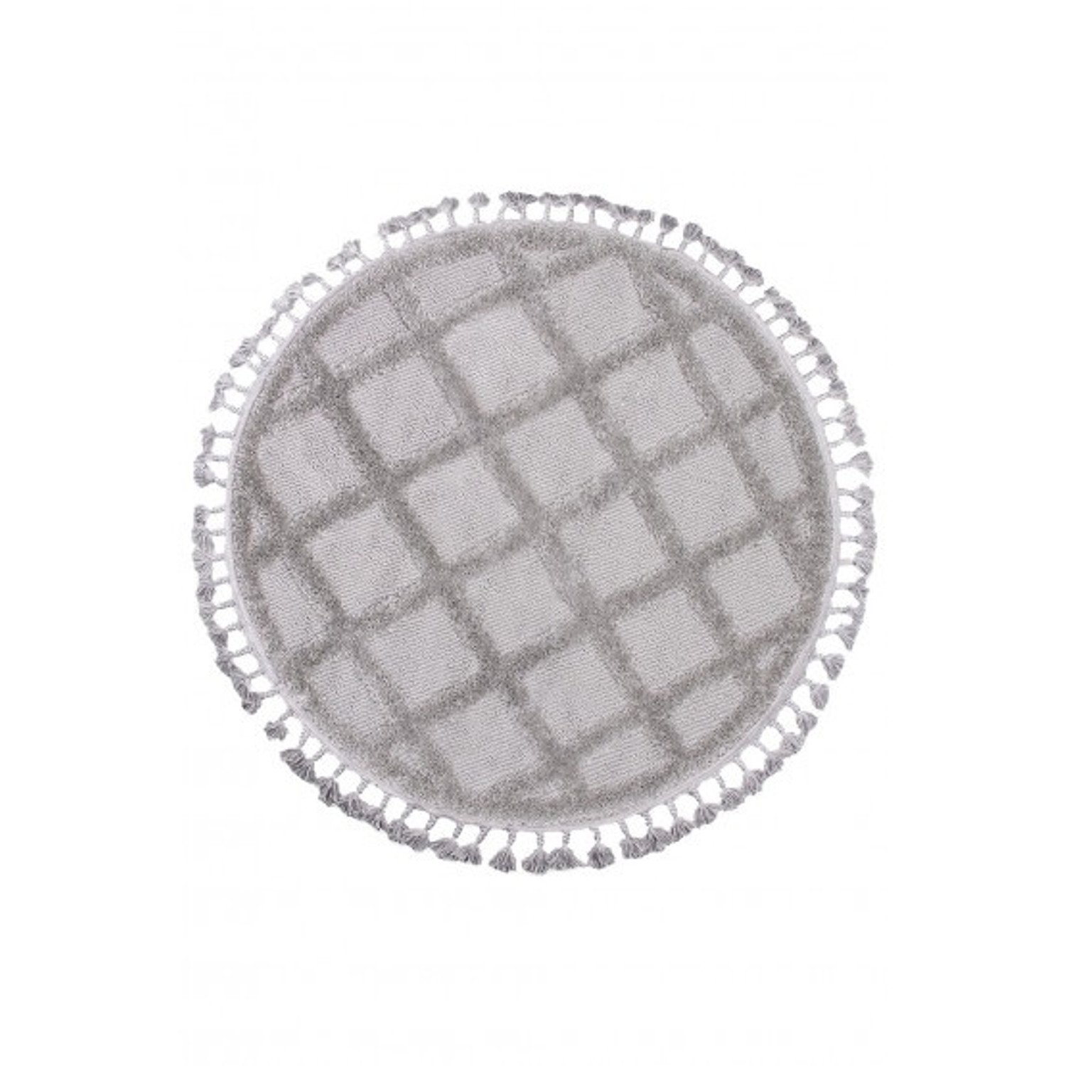 Koberec BERBER 6803 šedá - 120x120 cm Marbex