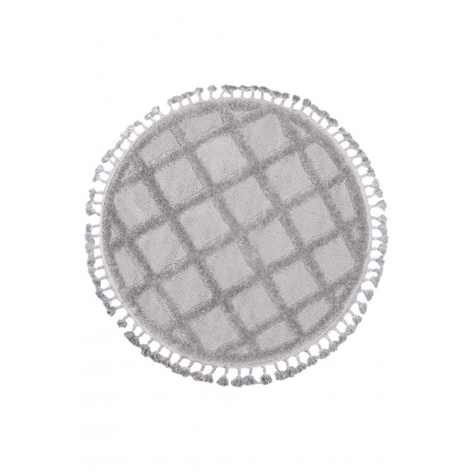 Koberec BERBER 6803 šedá - 133x133 cm Marbex