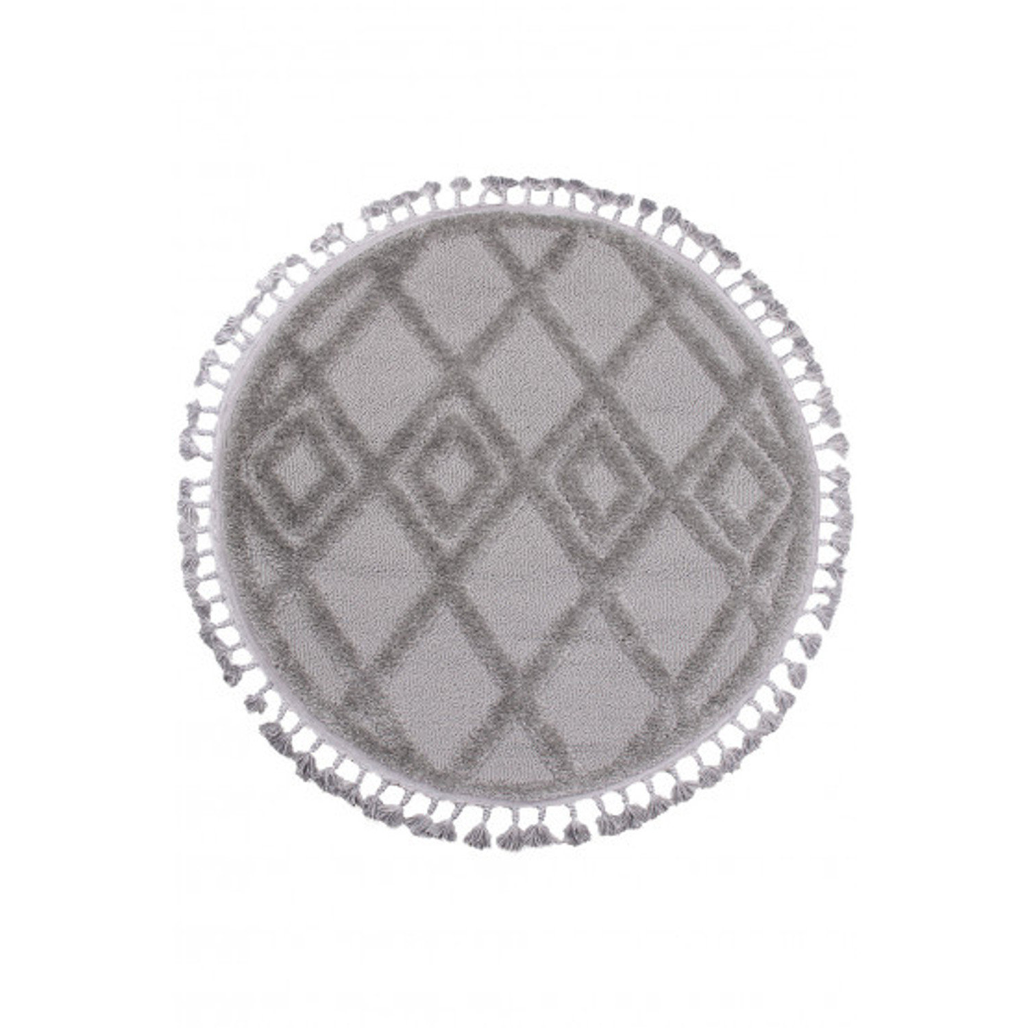 Koberec BERBER 6843 šedá - 133x133 cm Marbex