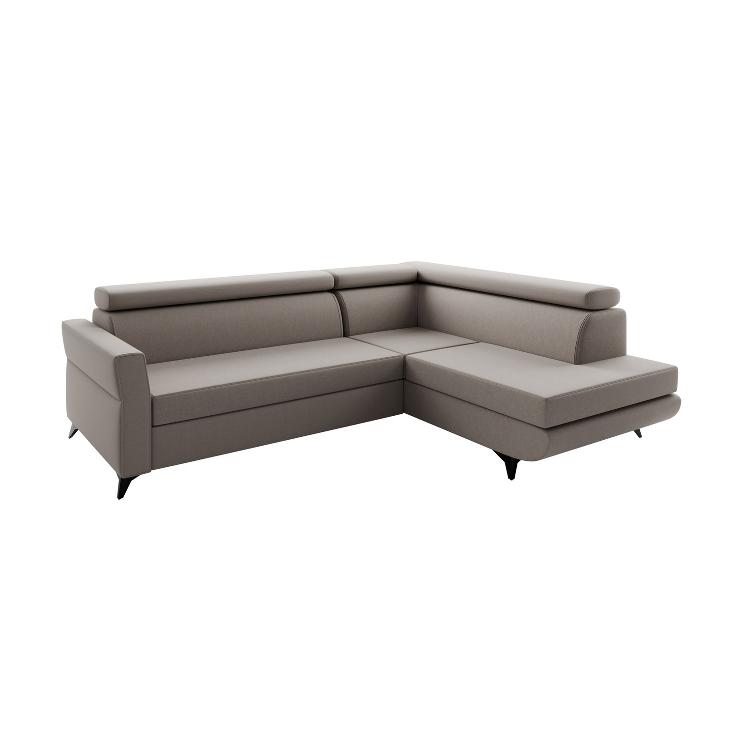 Rohová rozkládací sedací souprava BERGAMO - Castel 20 Pravá Stollechmeble