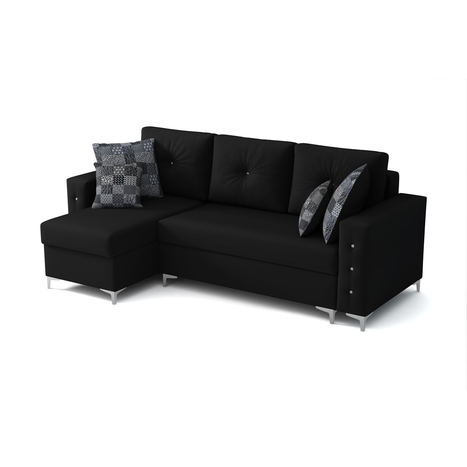 Rohová rozkládací sedací souprava OTTO II - Casablanca+Ferol 19 Stollechmeble