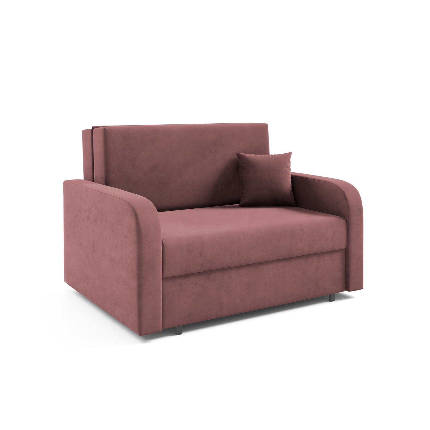 Rozkládací pohovka FERONI II Růžová SG nabytek