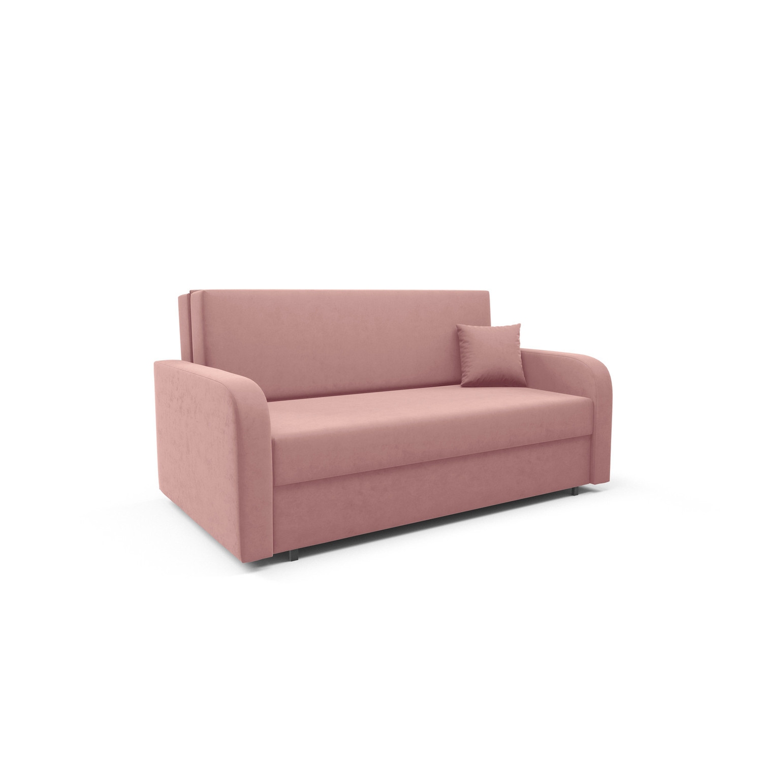 Rozkládací pohovka FERONI IV Růžová SG nabytek