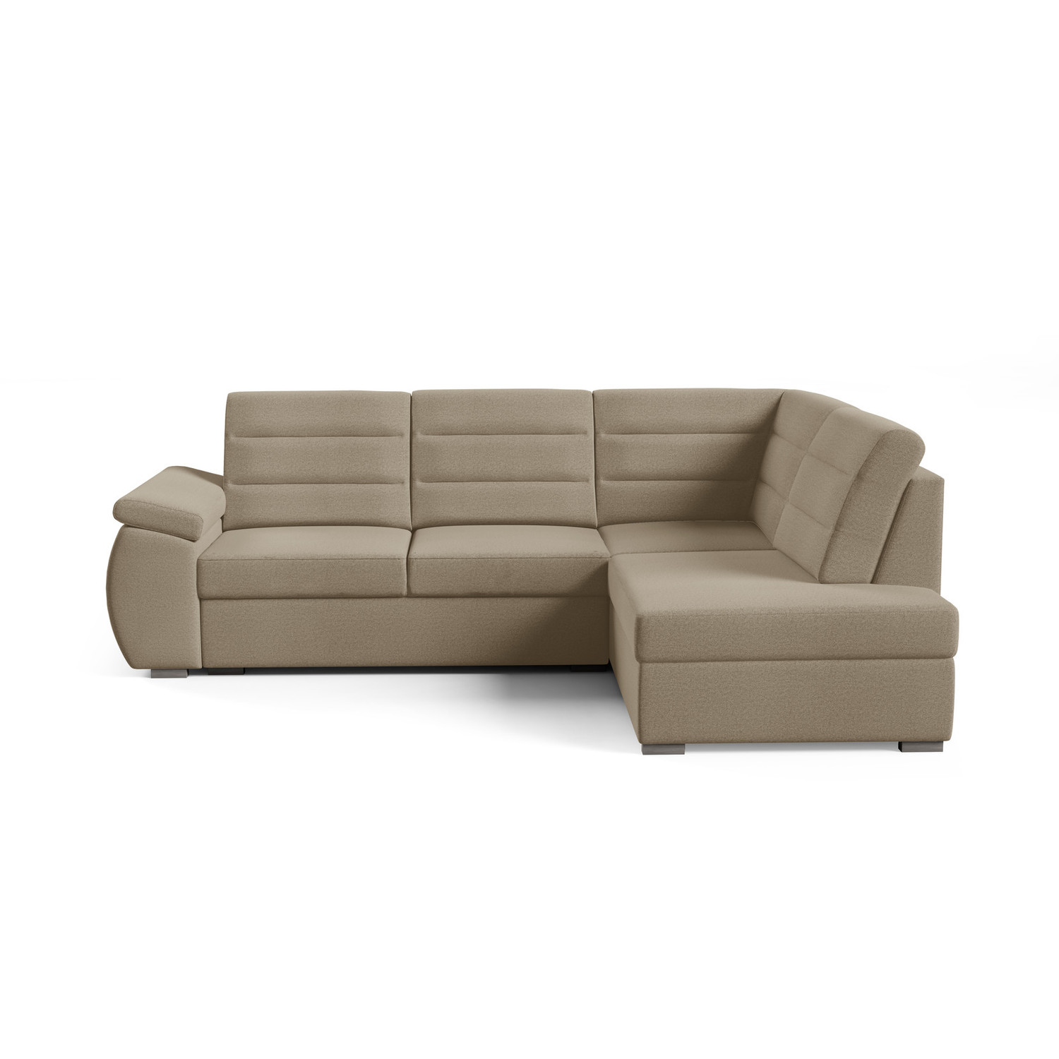 Rohová sedací souprava ASPEN Pravá Hnědá Lukasz meble