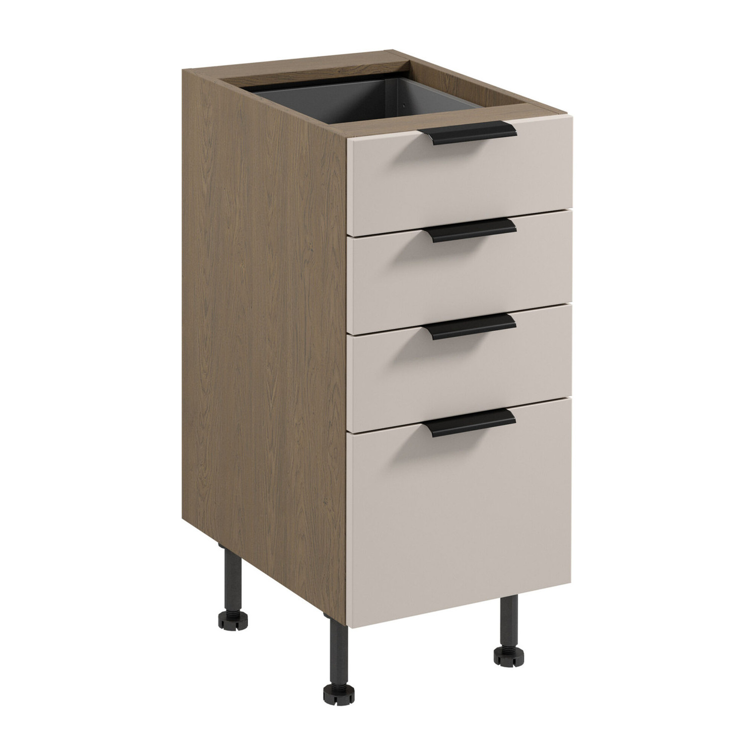 Kuchyňská skříňka SORENTO D40S4 AX -  Baltic Storm Béžová GALA