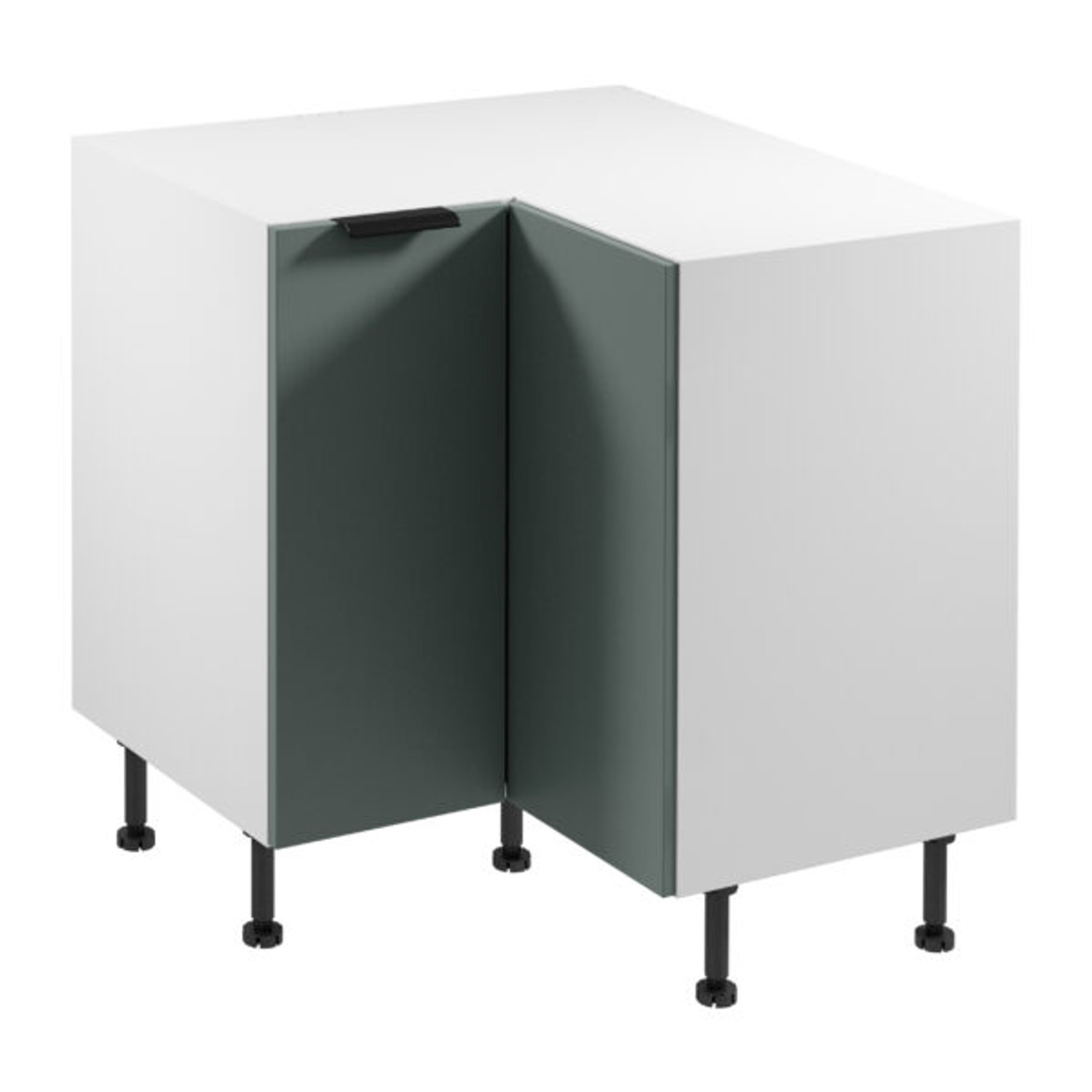 Kuchyňská skříňka SORENTO D90N - bílá Zelená GALA