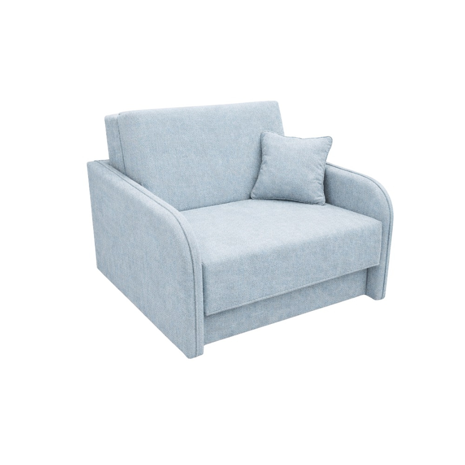 Rozkládací pohovka EASY 1 Modrá SG-nábytek