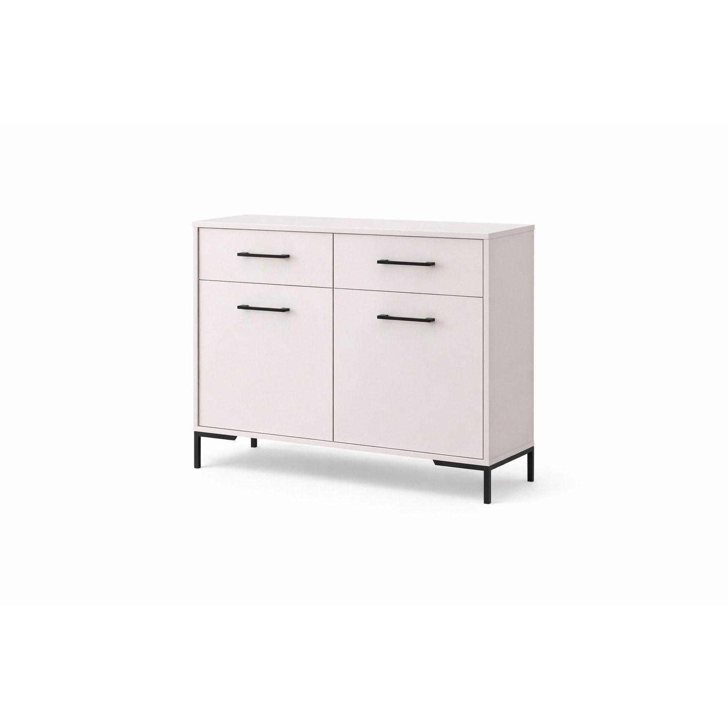 Komoda na nožičkách 2S2D - béžová SG-nábytek