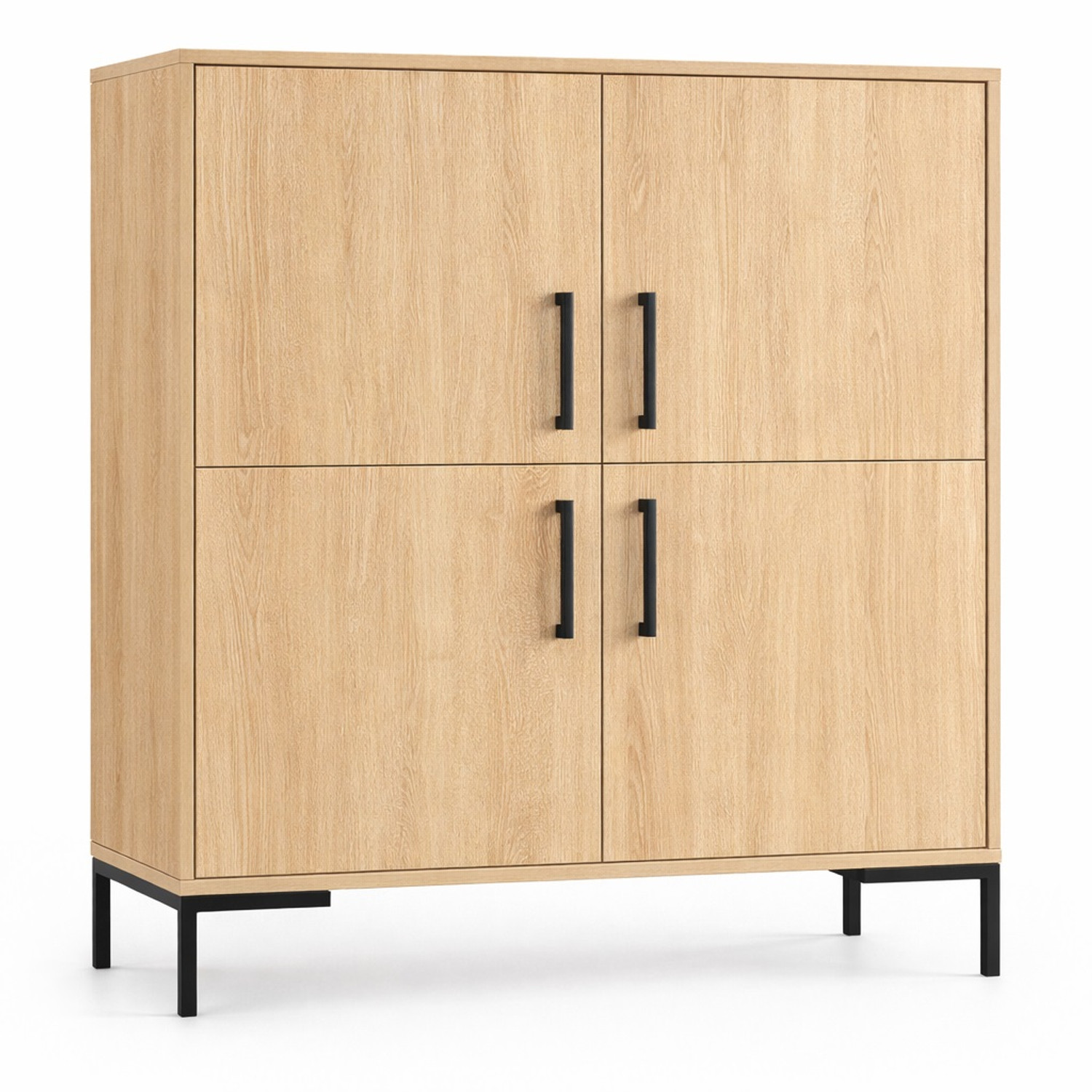 Komoda na nožičkách 4D - dub sonoma SG-nábytek