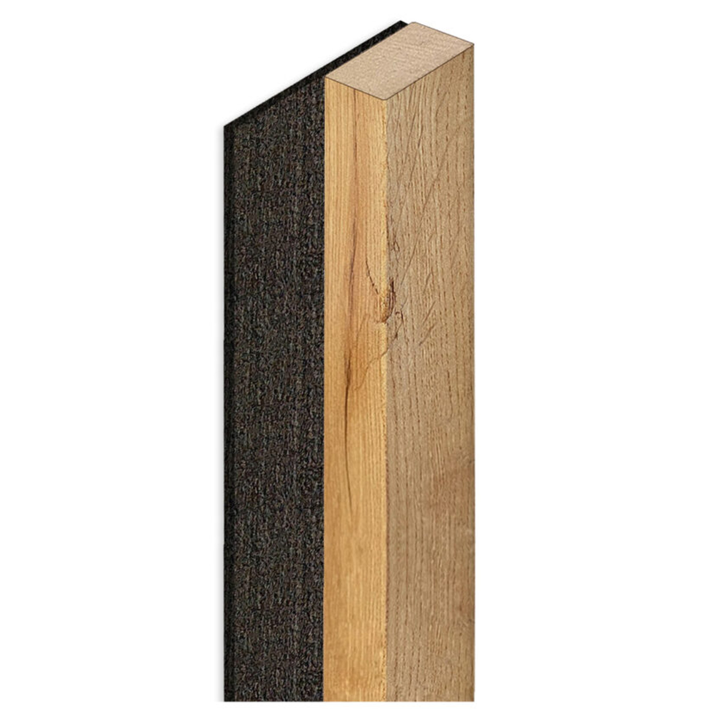 Designový akustický panel Dub Wotan - 5 cm - 1 lamela E-LAMELE