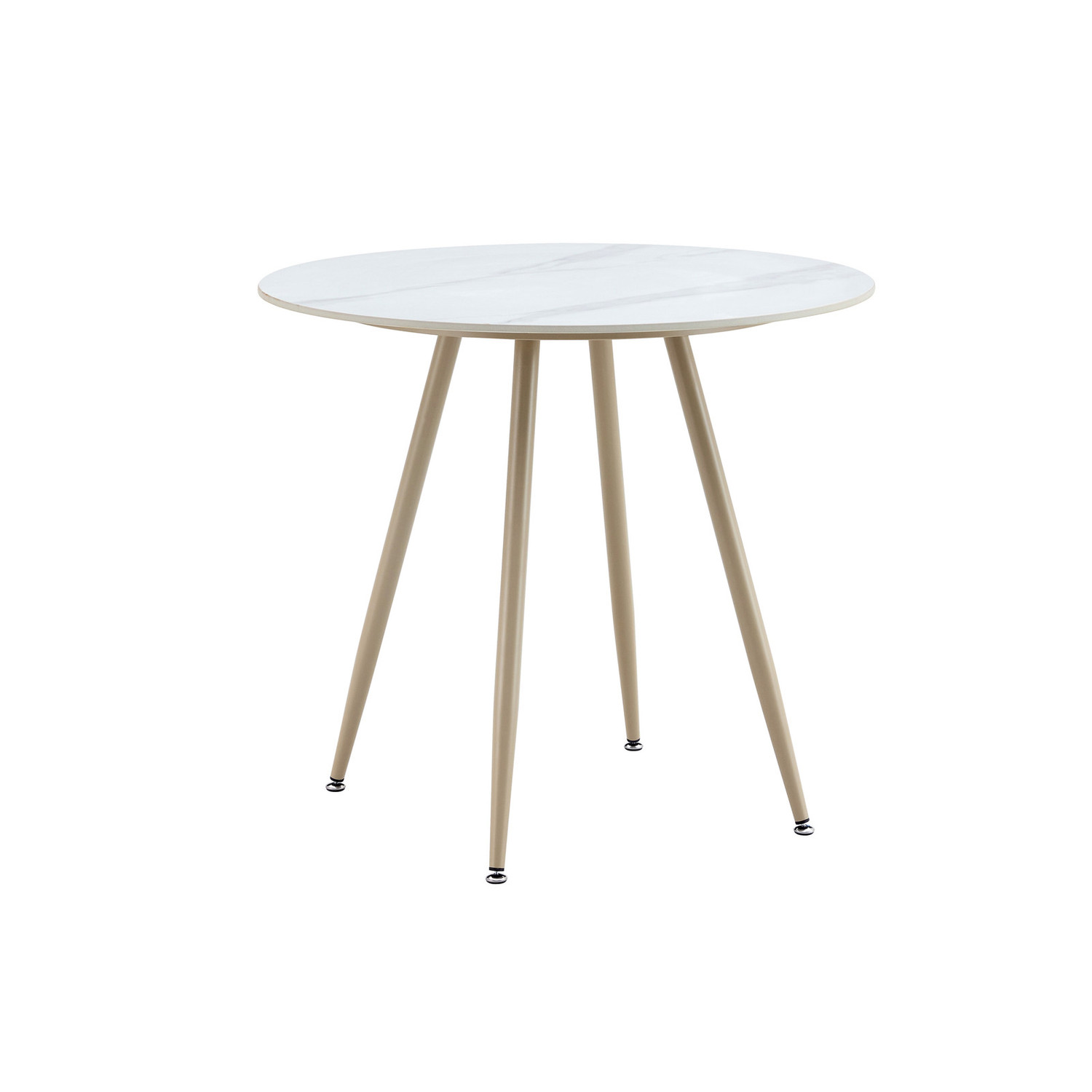 Zahradní stůl MELODY 80 cm - bílá MOSKALA