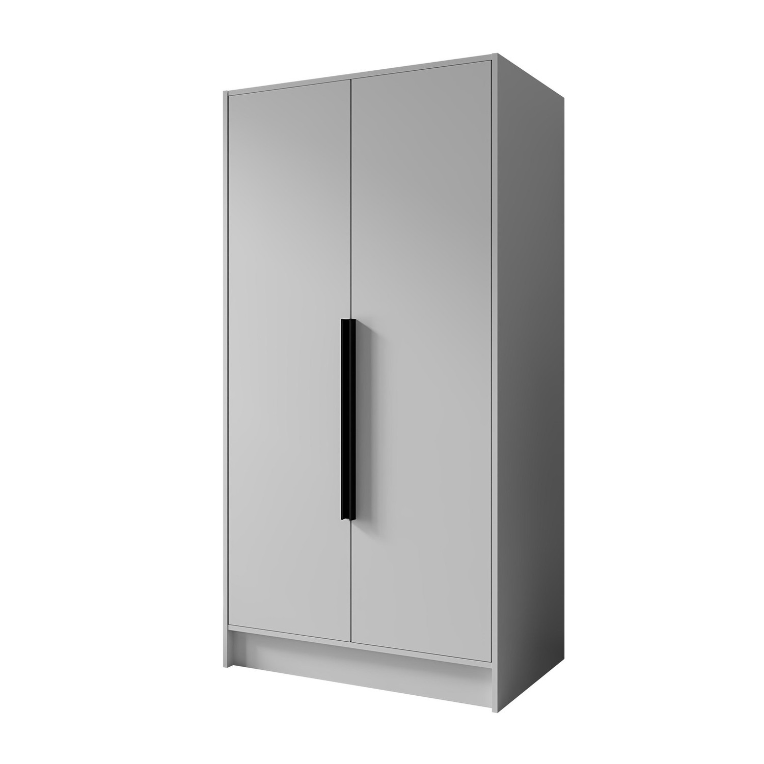 Šatní skříň PORTO 100 bílá-černá Furniture