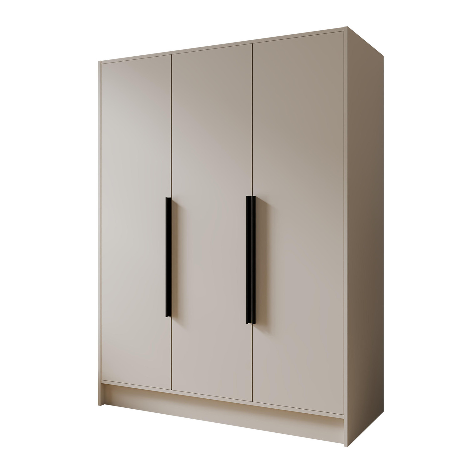 Šatní skříň PORTO 150 béžová-černá Furniture