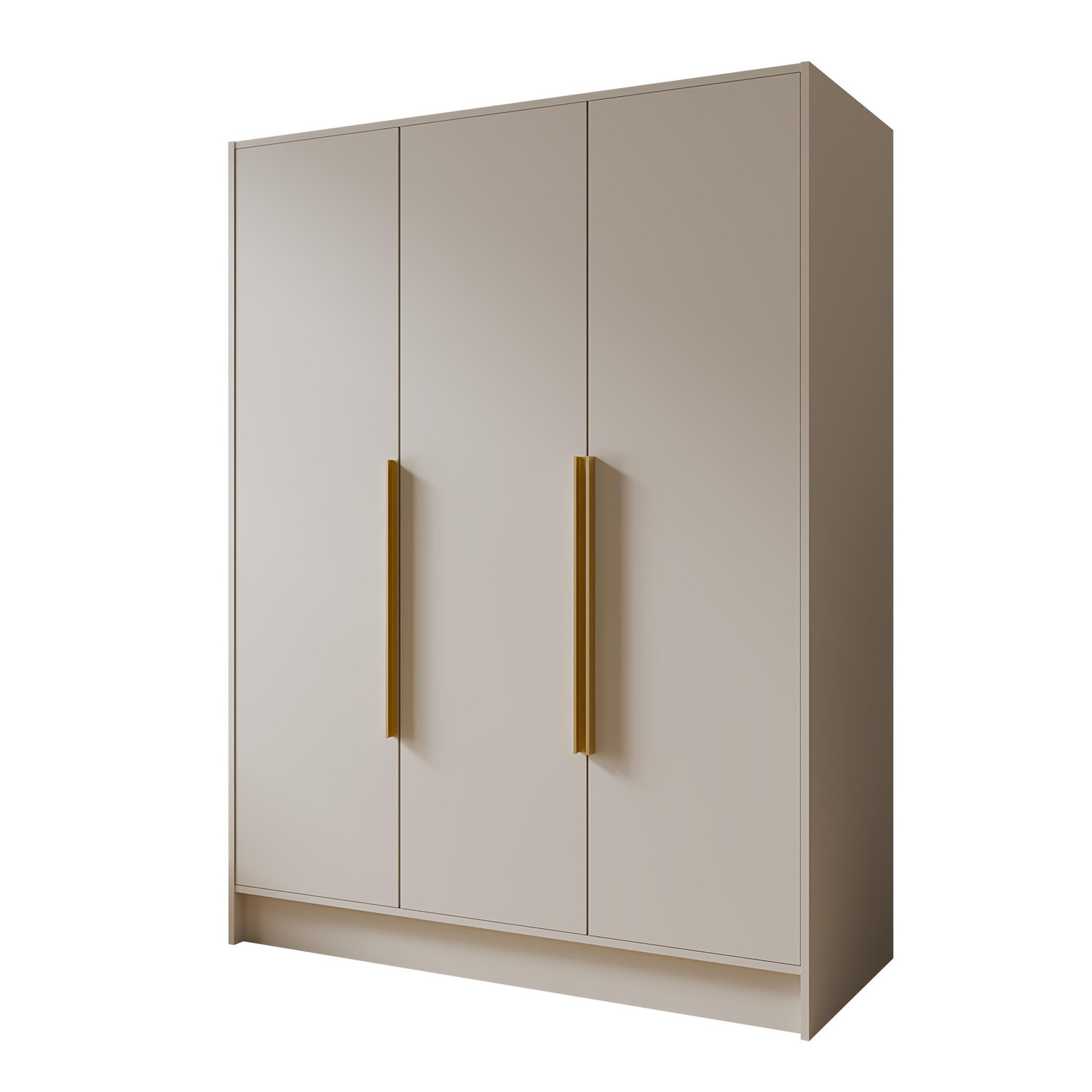 Šatní skříň PORTO 150 béžová-zlatá Furniture