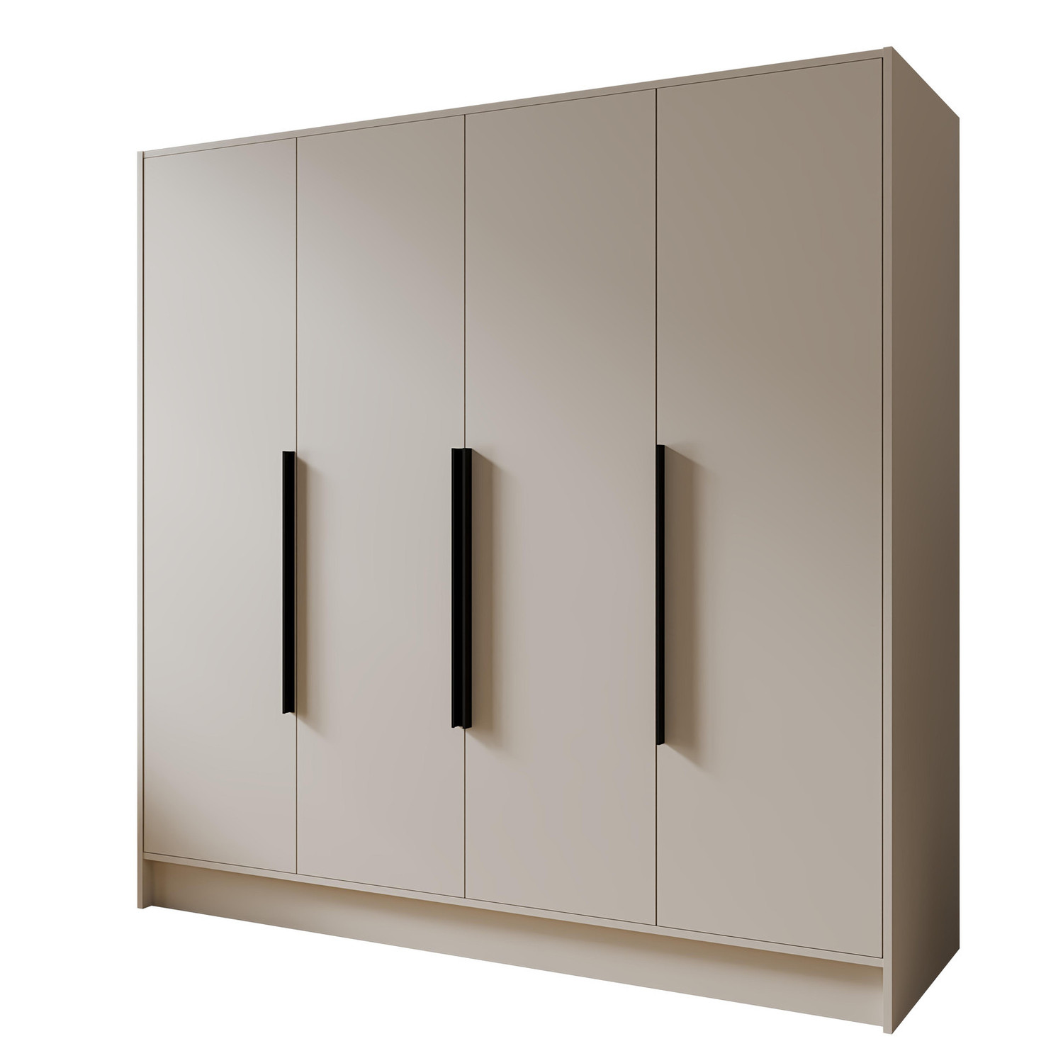 Šatní skříň PORTO 200 béžová-černá Furniture